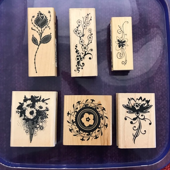 Collection of 12 Rubber Stamps - Picture 5 of 9